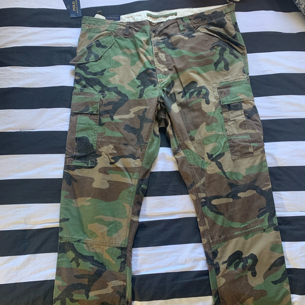 Ralph Lauren Camo Cargo Pants